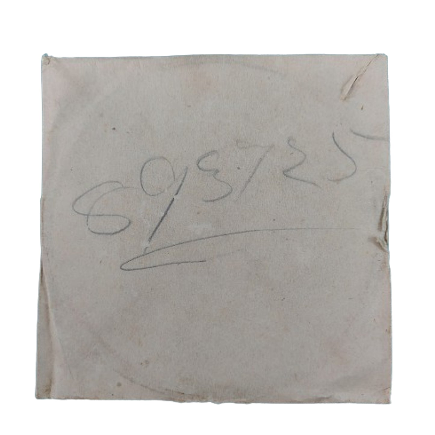 WW1 British Memorial Plaque With Envelope And Letter