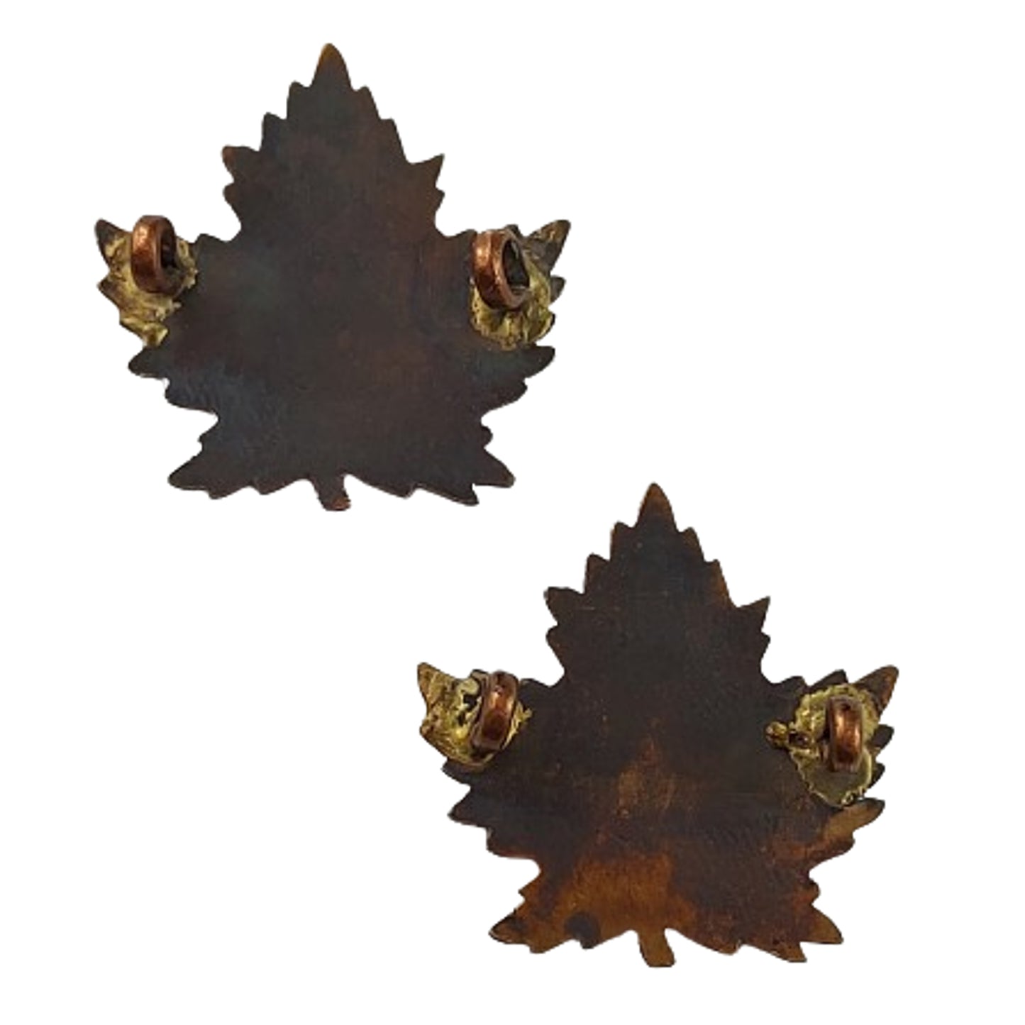 WW1 Canadian CEF 40th Battalion Collar Badge Pair -Halifax Nova Scotia