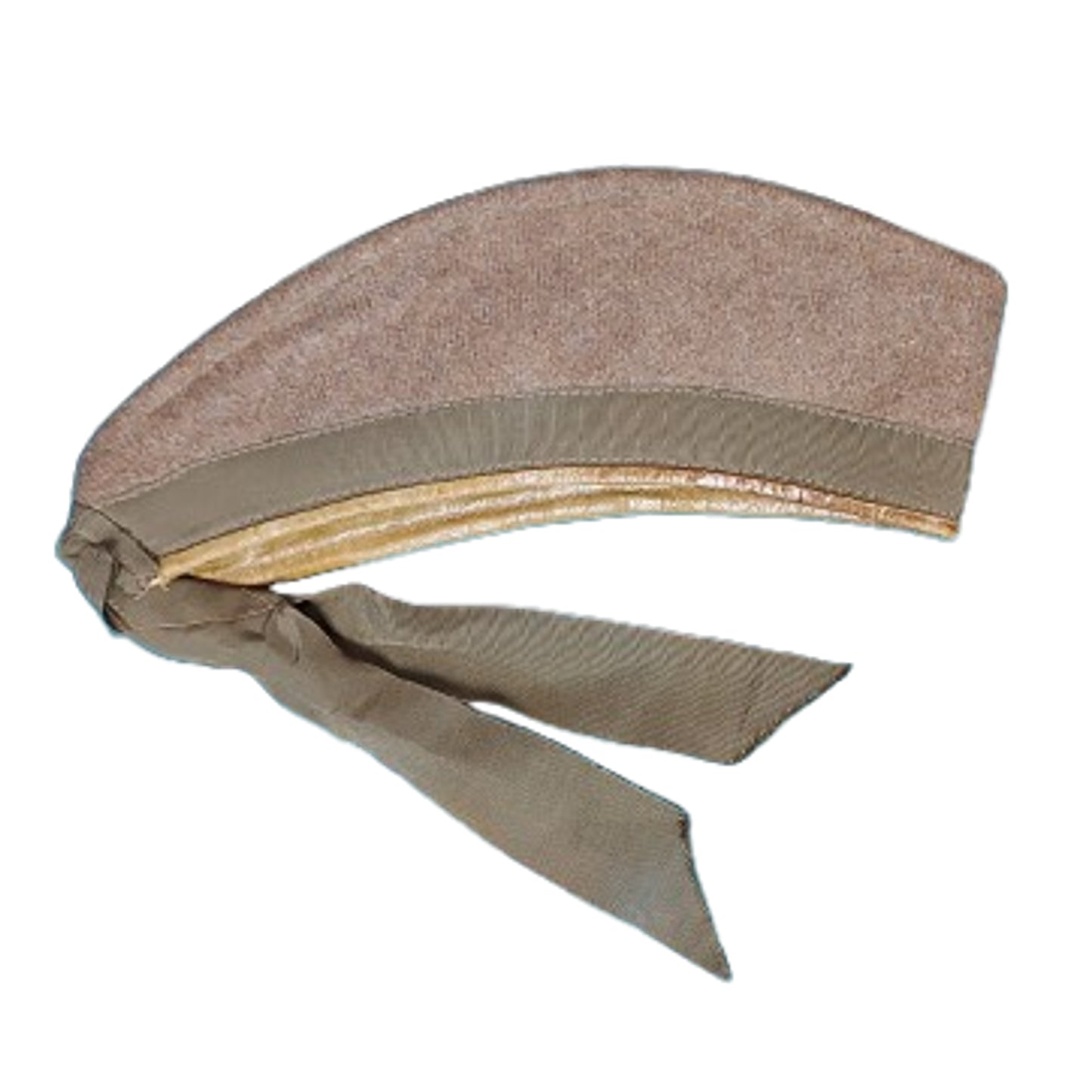 WW1 Canadian CEF Ainsley Dineen Khaki Glengarry With Toorie 1916 Size 6 3/4