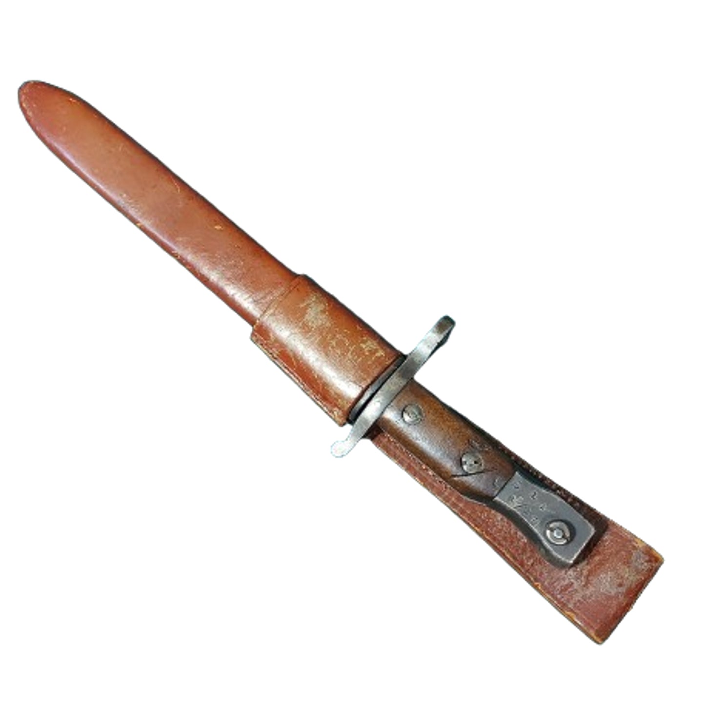 WW1 Canadian Ross Rifle Bayonet In Scabbard