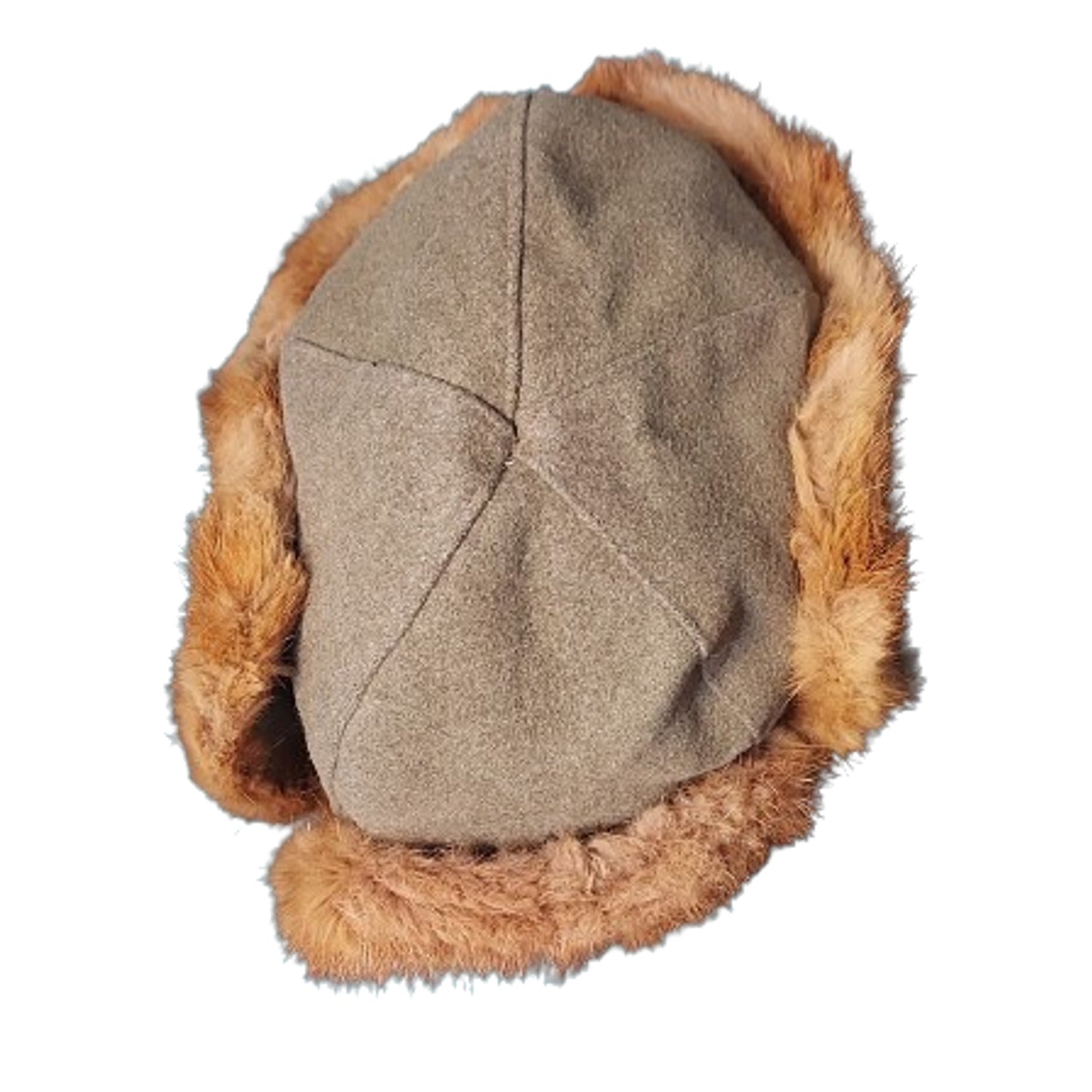 WW2 Canadian Army Winter Brill Fur Cap