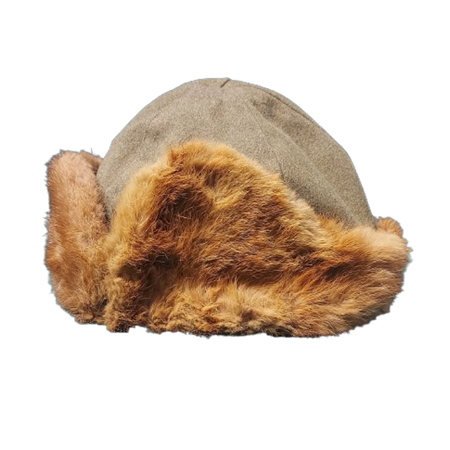 WW2 Canadian Army Winter Brill Fur Cap