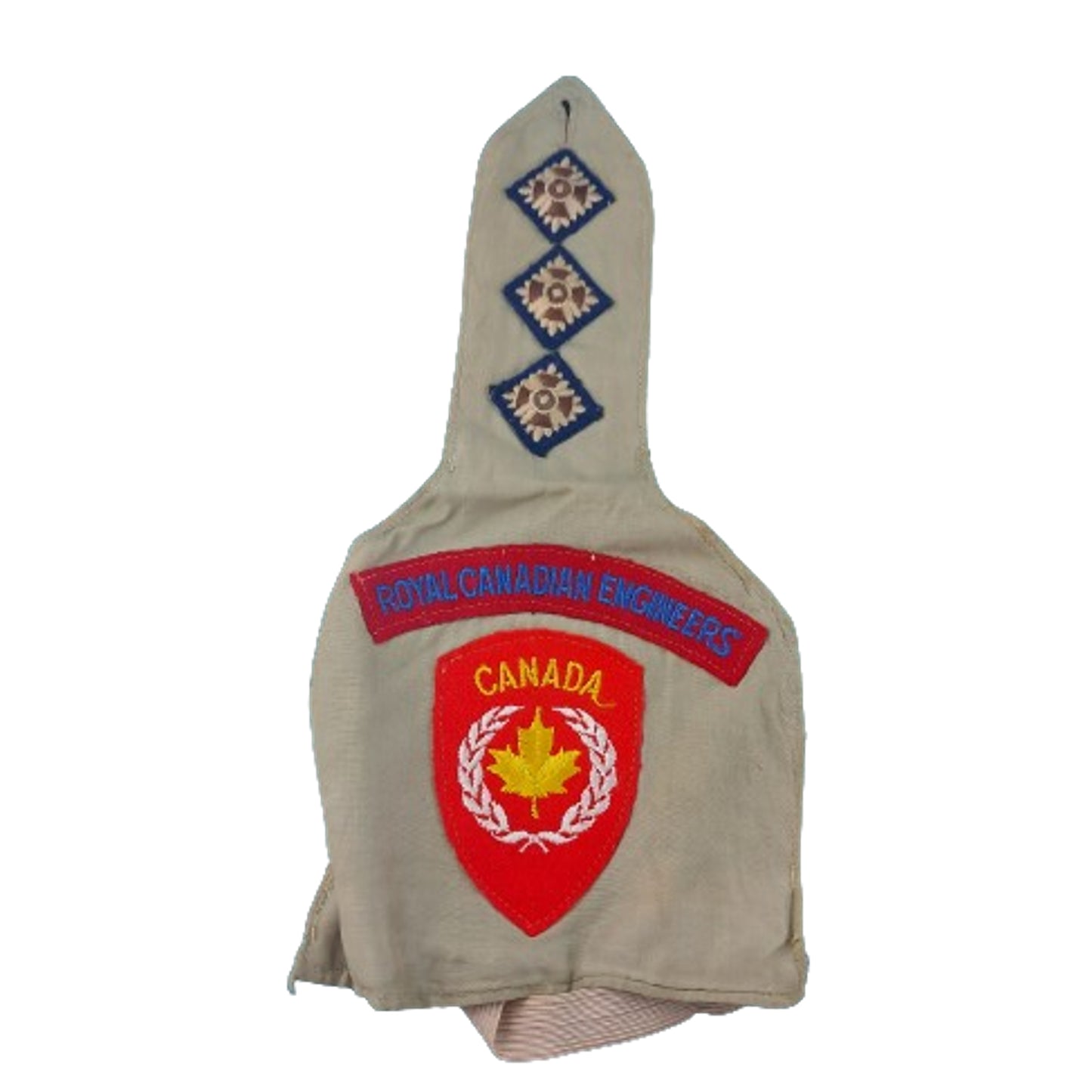 Post-WW2 RCE Royal Canadian Engineers Officer's Brassards (Armlets)
