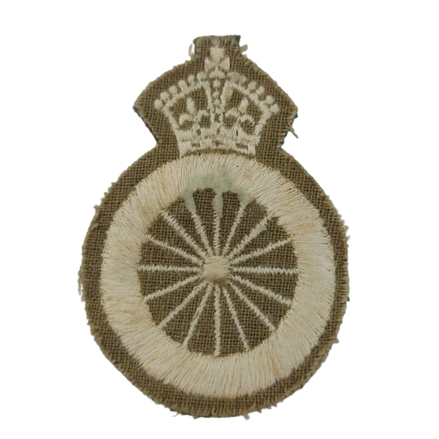 WW2 Canadian -British Wheelwright Cloth Trade Badge