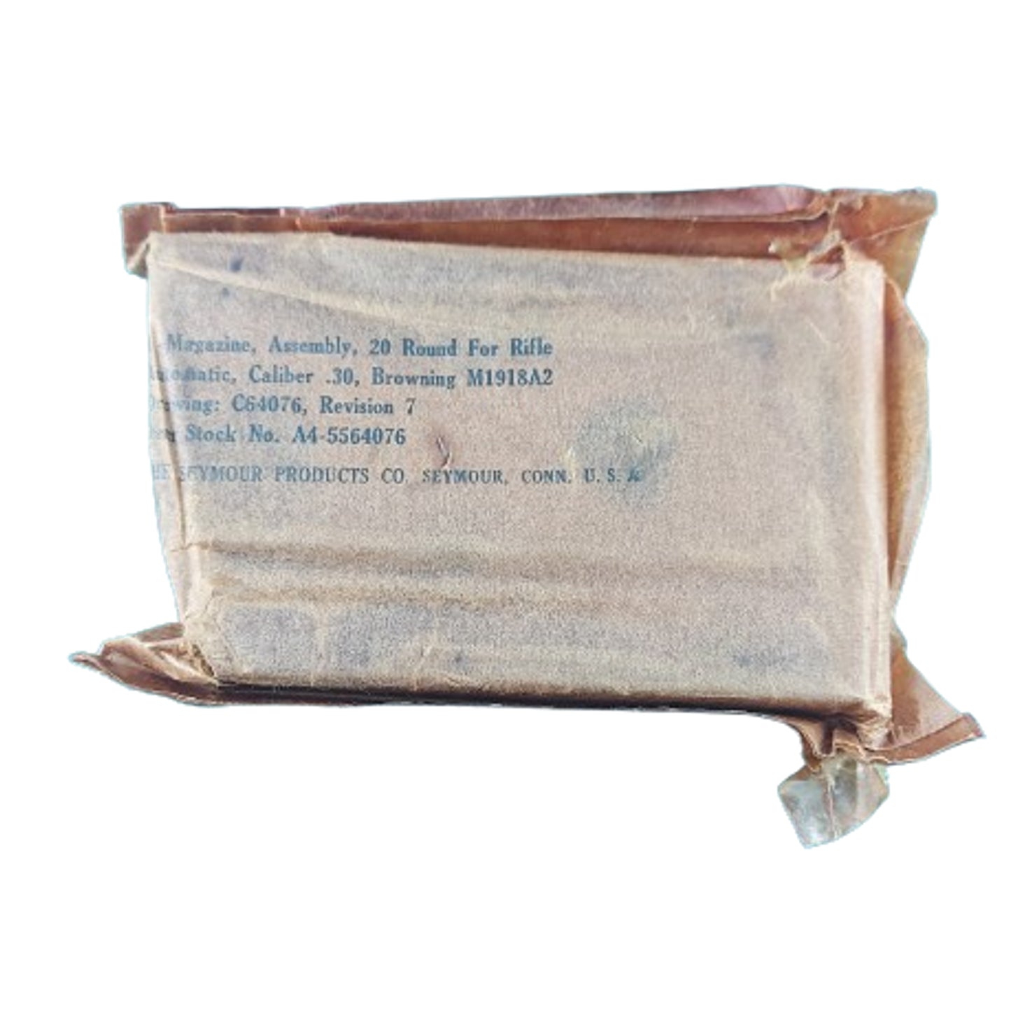 WW1 -WW2 U.S BAR Browning Automatic Rifle Spare Magazine