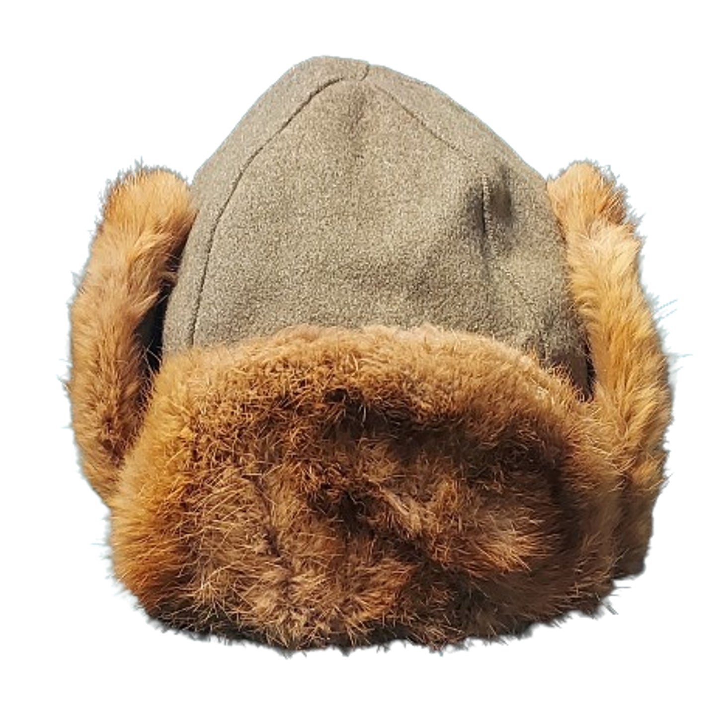 WW2 Canadian Army Winter Brill Fur Cap