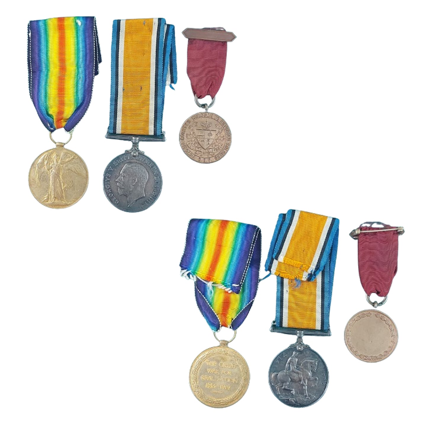 WW1 Canadian Named CEF Uniform Grouping - Pte. W.W. Brown 2nd.Co. 1st CMGB Canadian Machine Gun Battalion