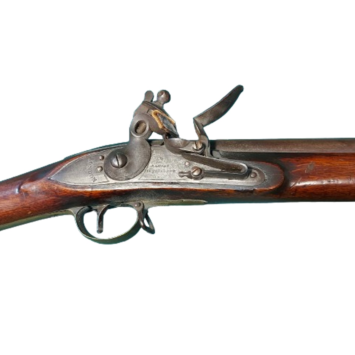 Pre-WW1 Antique Canadian Issue India Pattern Brown Bess Musket -40th Battalion New Brunswick