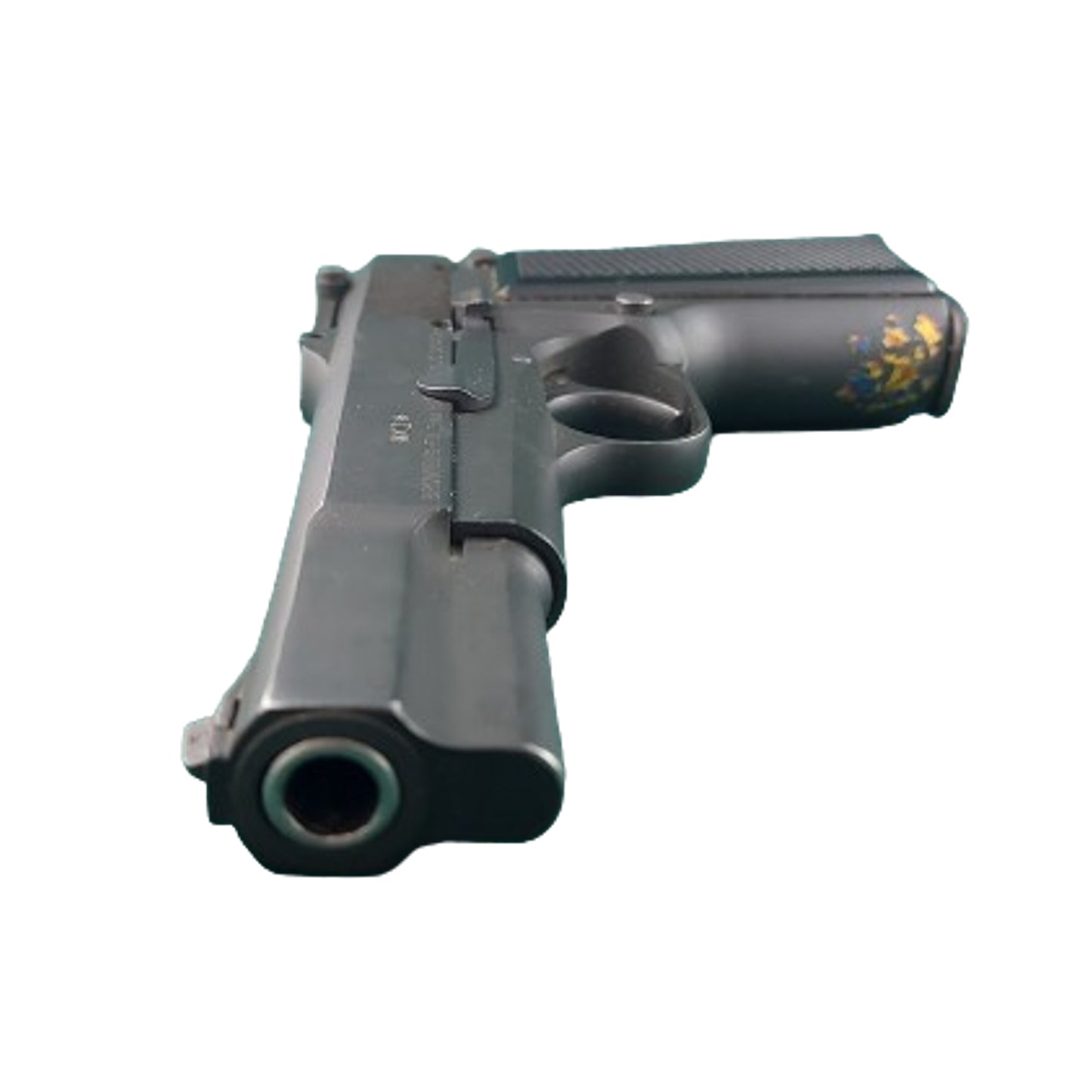 WW2 Canadian Deactivated Browning Hi-Power With Holster -Chinese Contract