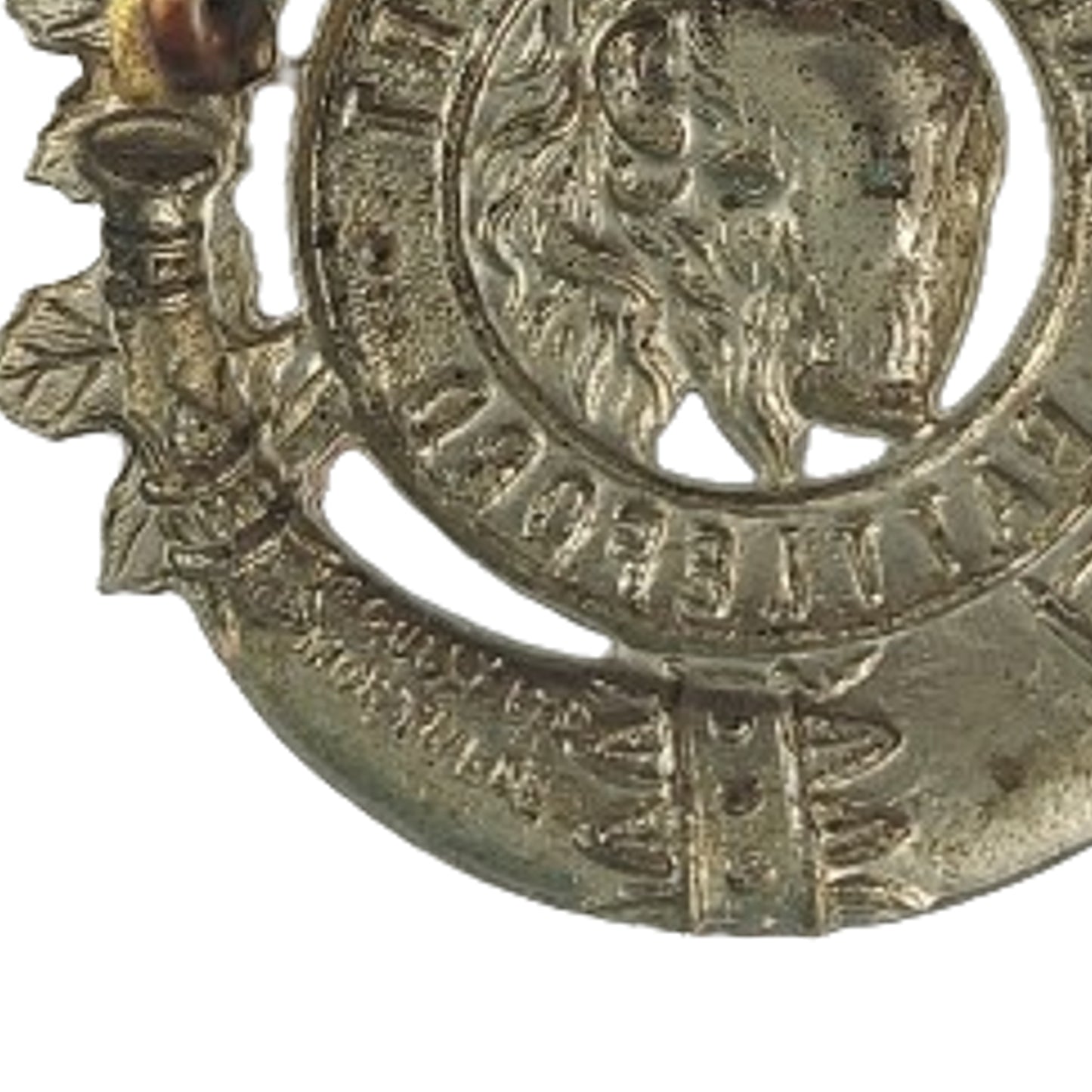 WW2 Canadian Prince Albert Battleford Saskatchewan Cap Badge -Scully Montreal