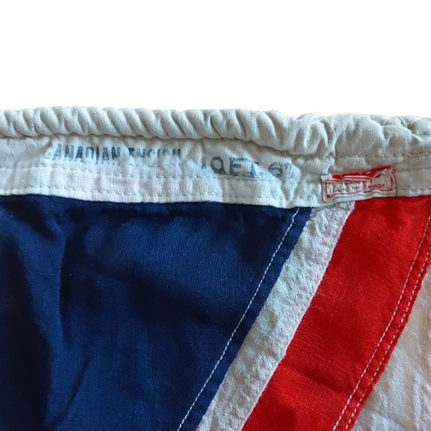 WW2 Canadian Red Ensign Flag 126 X 56 Inches