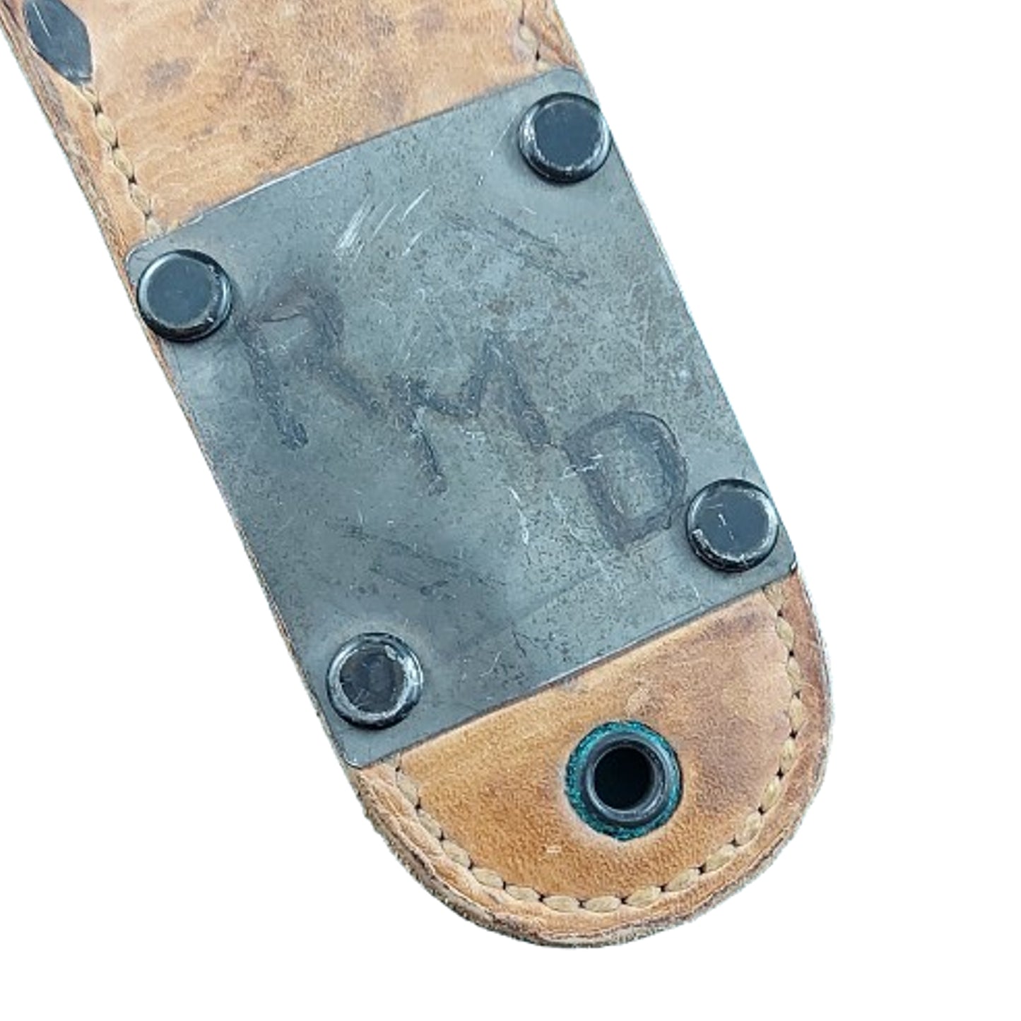 WW2 Canadian Issue Named M3 Knife And Case Knife In Scabbards -Adak Kiska Service
