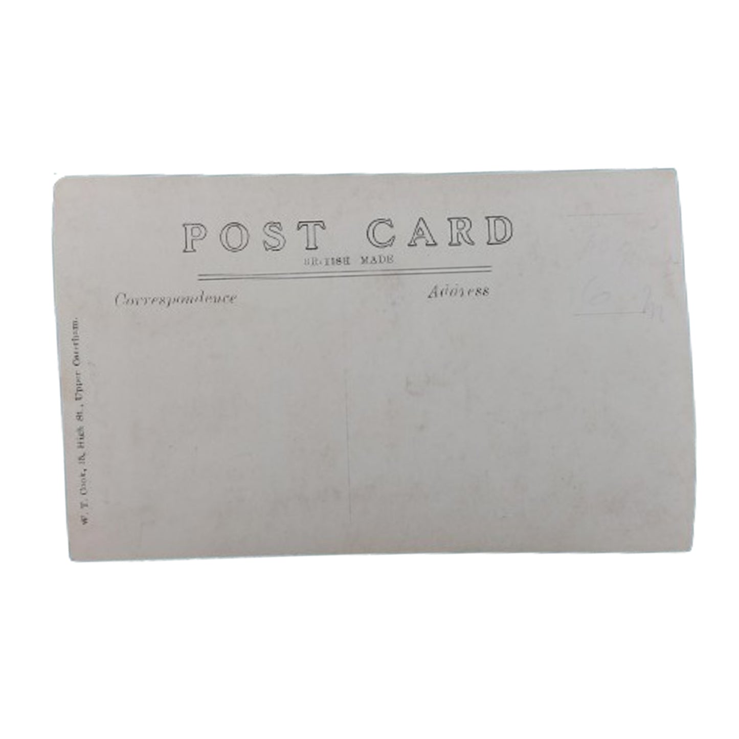WW1 British Named Picture Postcard