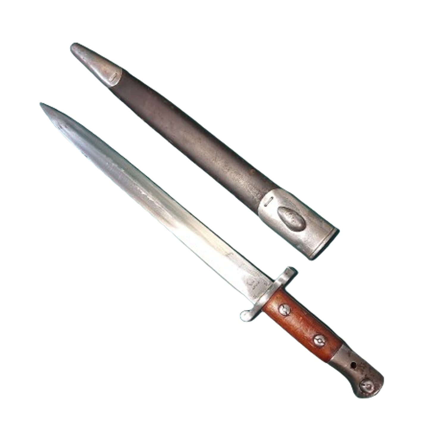 Pre-WW1 British Pattern 1903 Bayonet And Scabbard