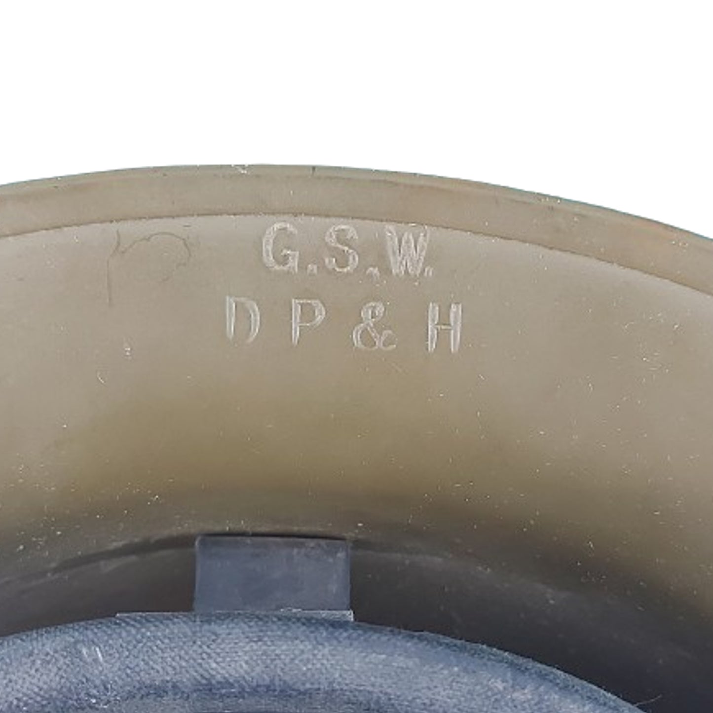 WW2 Canadian Named British Columbia B.C. Auxiliary Police Helmet