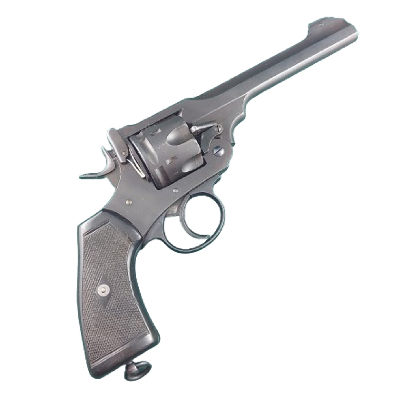 WW1 British Canadian Deactivated Webley Mk.VI Service Revolver 1917
