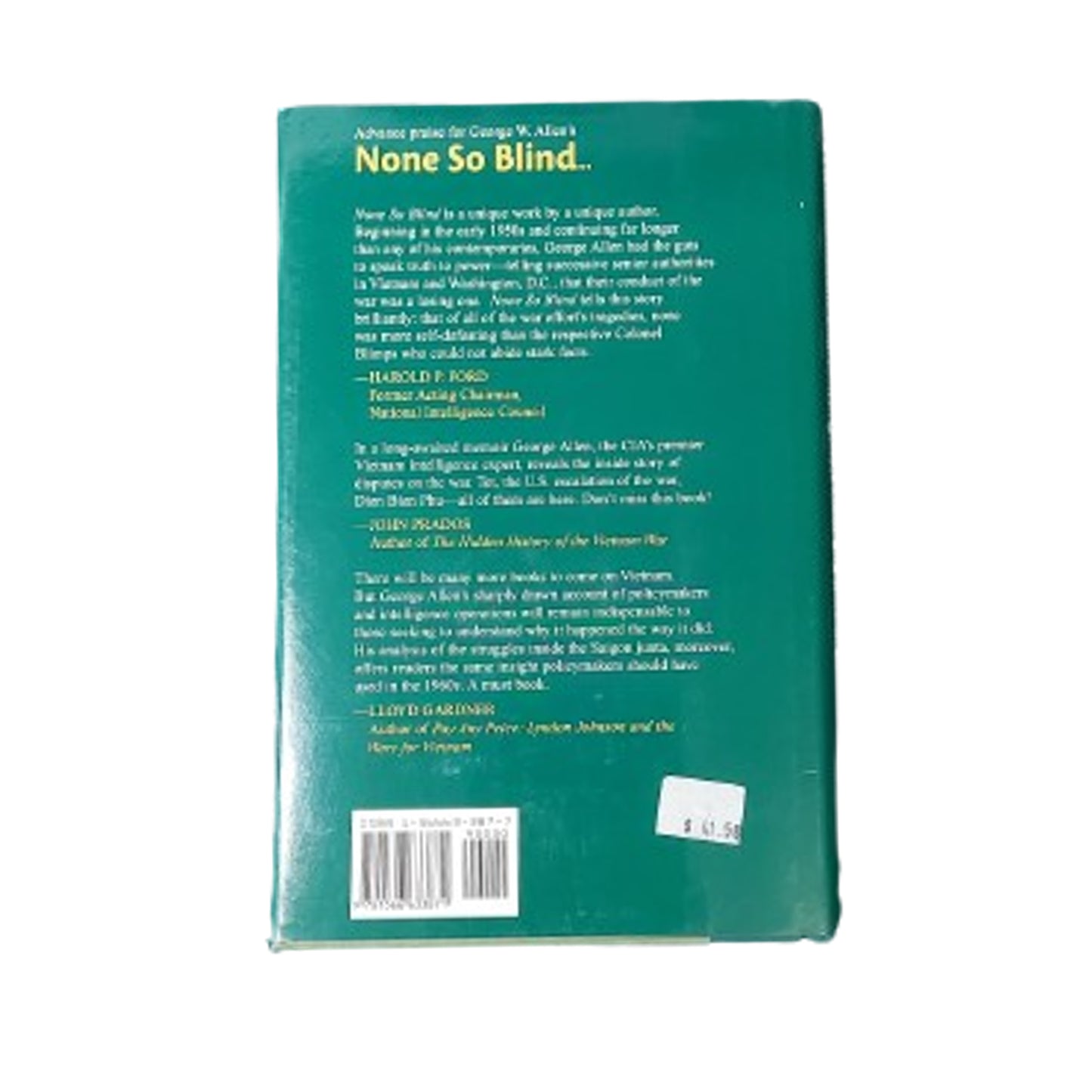 None So Bling -A Personal Account Of The Intelligence Failure In Vietnam