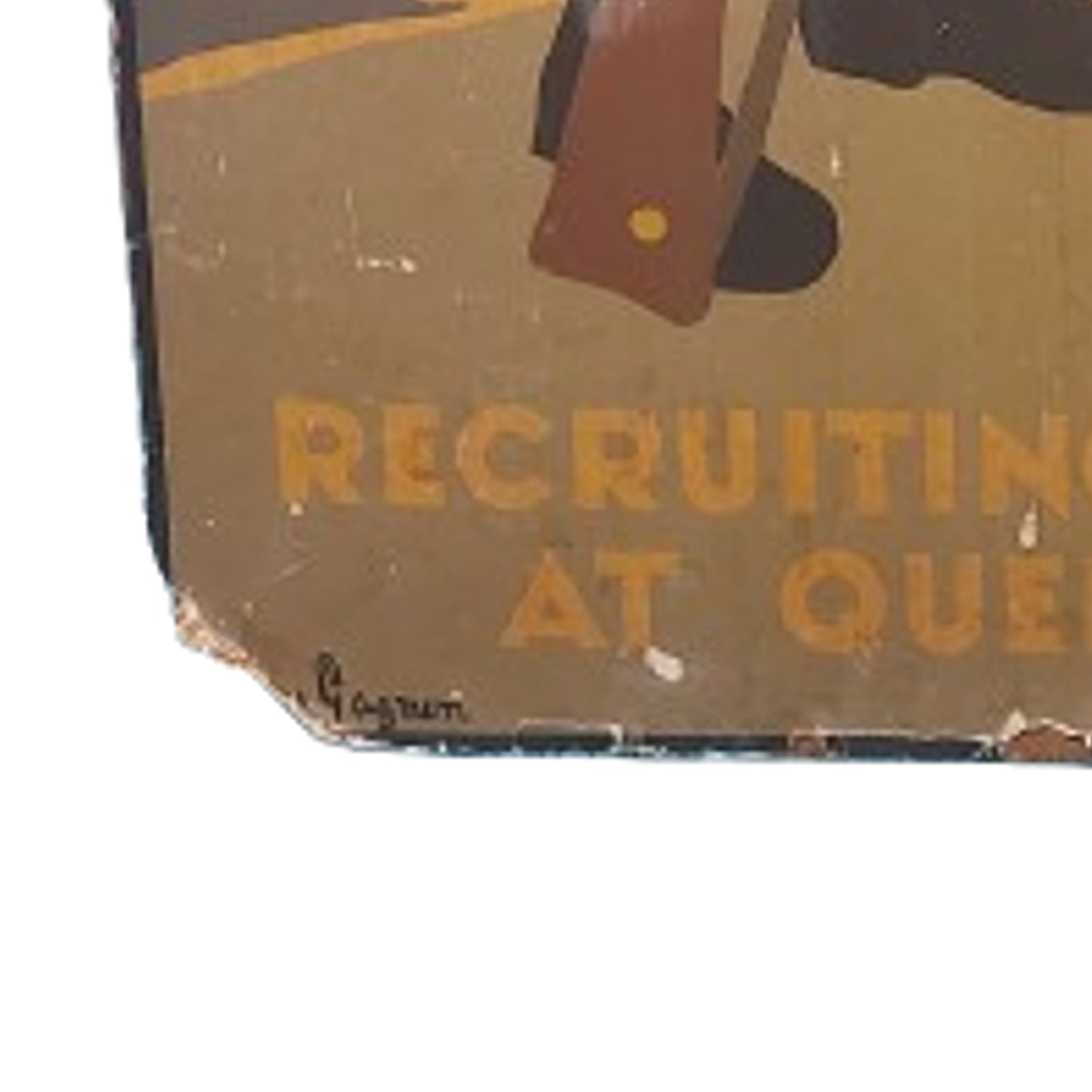 WW2 Royal Rifles Of Canada Recruiting Poster