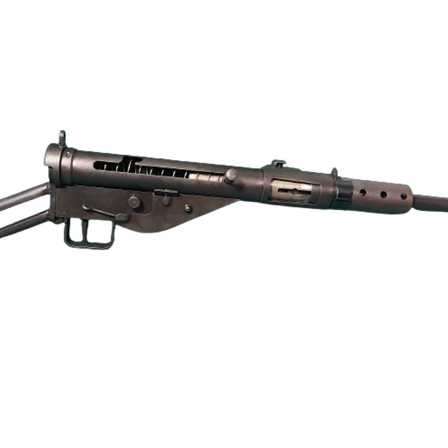 WW2 Canadian Deactivated Mk.II Sten Gun Long Branch 1943