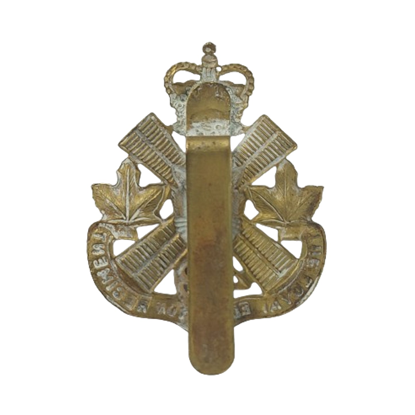 QRII Canadian The 49th Loyal Edmonton Regiment Cap Badge