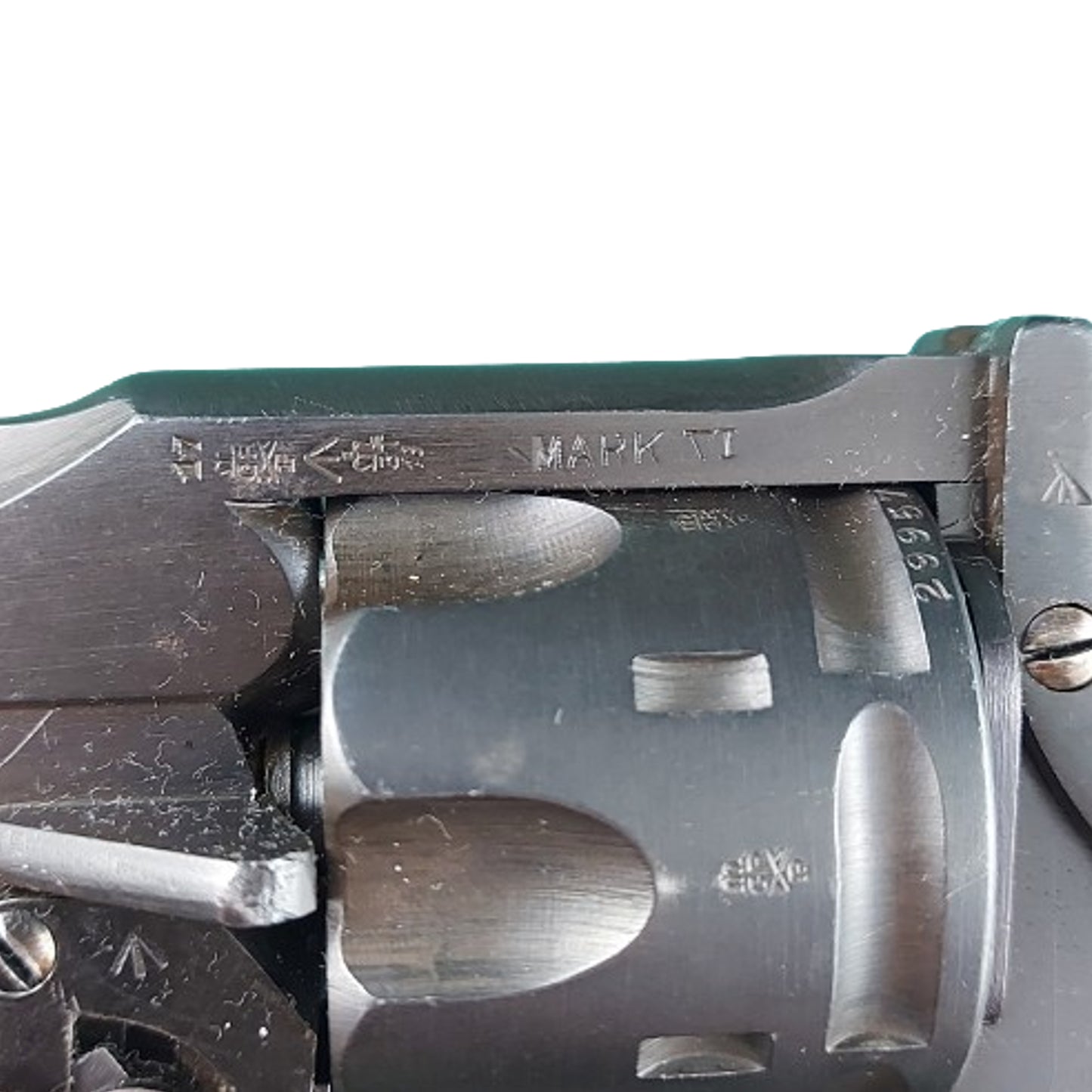 WW1 British Canadian Deactivated Webley Mk.VI Service Revolver 1917