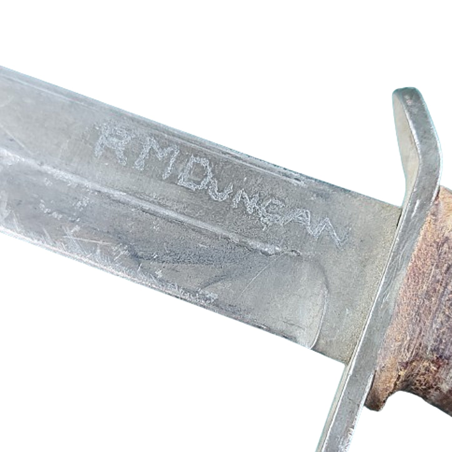 WW2 Canadian Issue Named M3 Knife And Case Knife In Scabbards -Adak Kiska Service