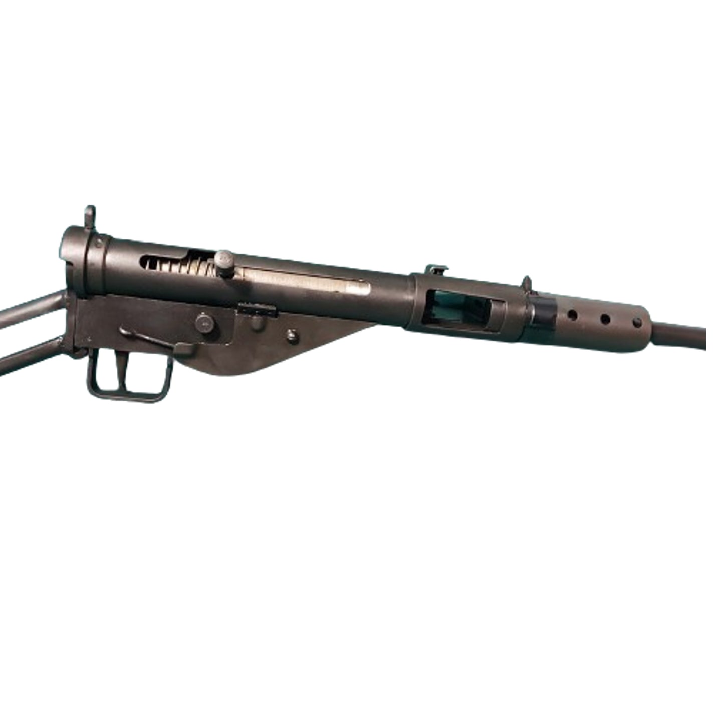 WW2 Canadian Deactivated Mk.II Sten Gun Long Branch 1943