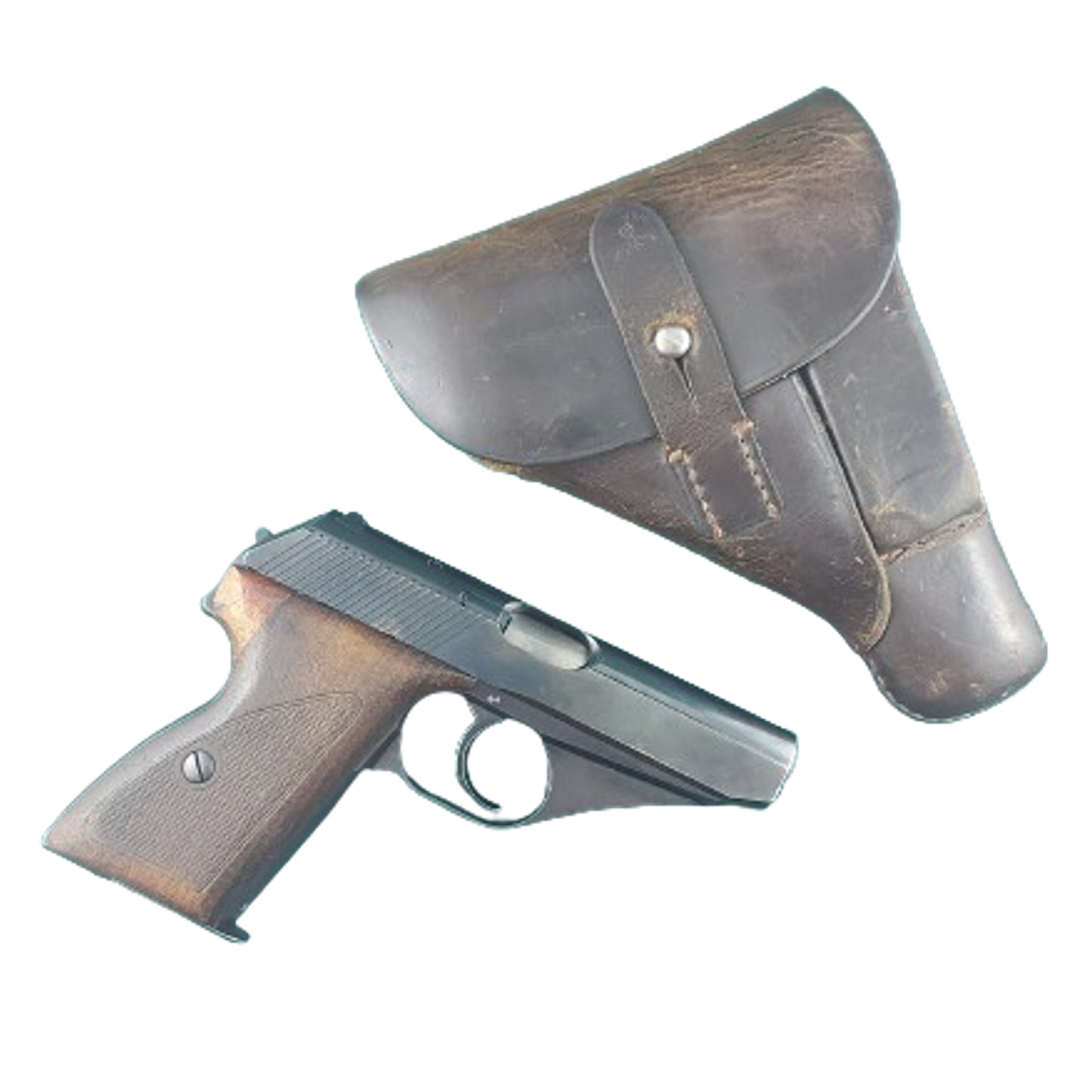 WW2 German Deactivated HSC Mauser Pistol With Marked Holster