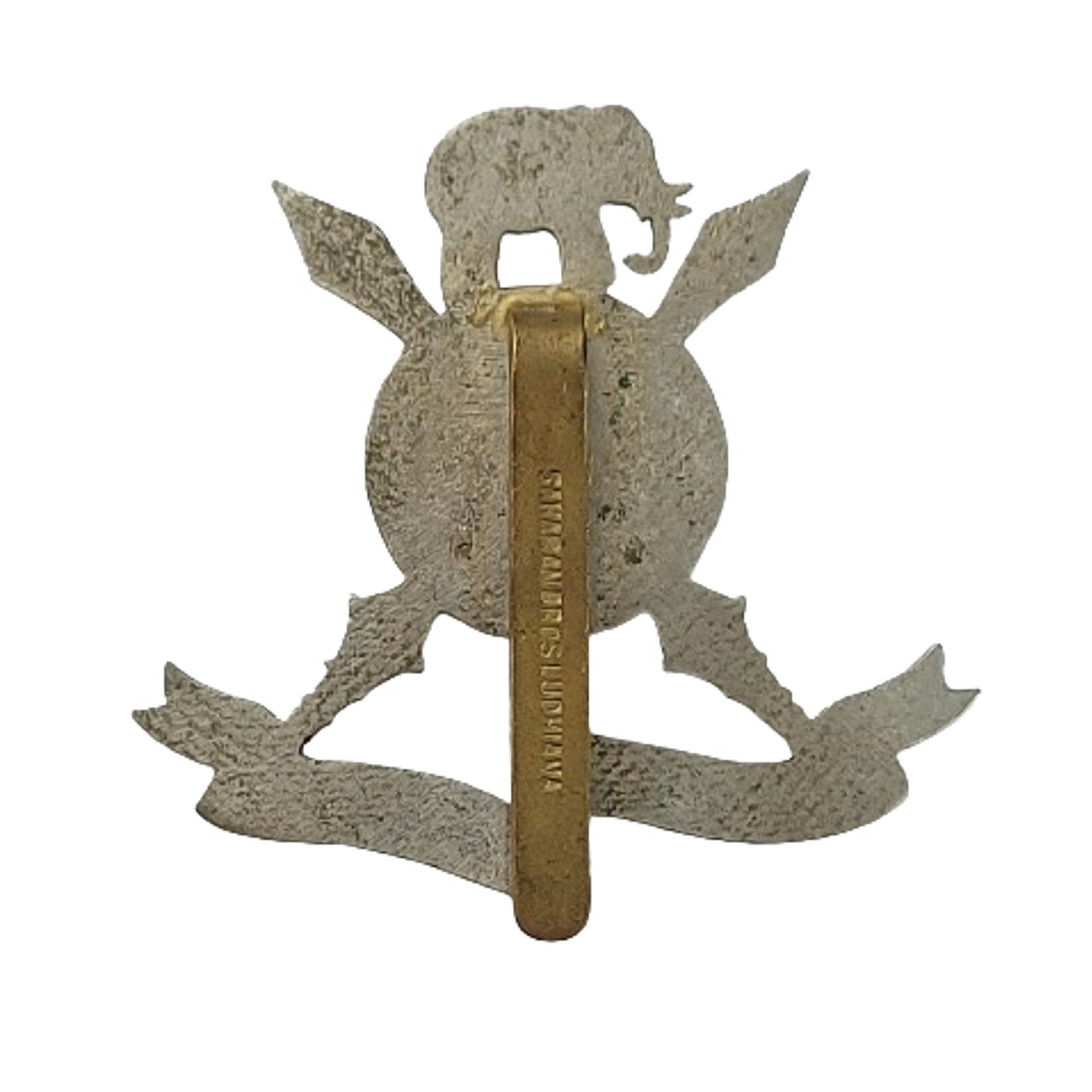 Post-WW2 Indian Army The Madras Regiment Cap Badge