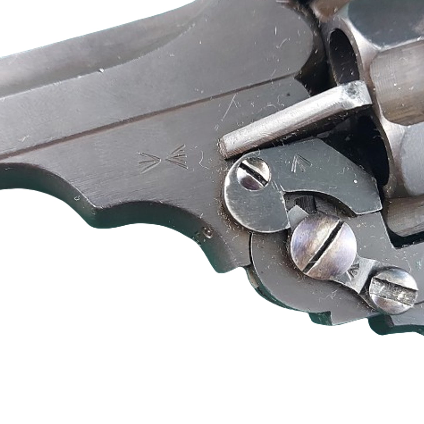 WW1 British Canadian Deactivated Webley Mk.VI Service Revolver 1917