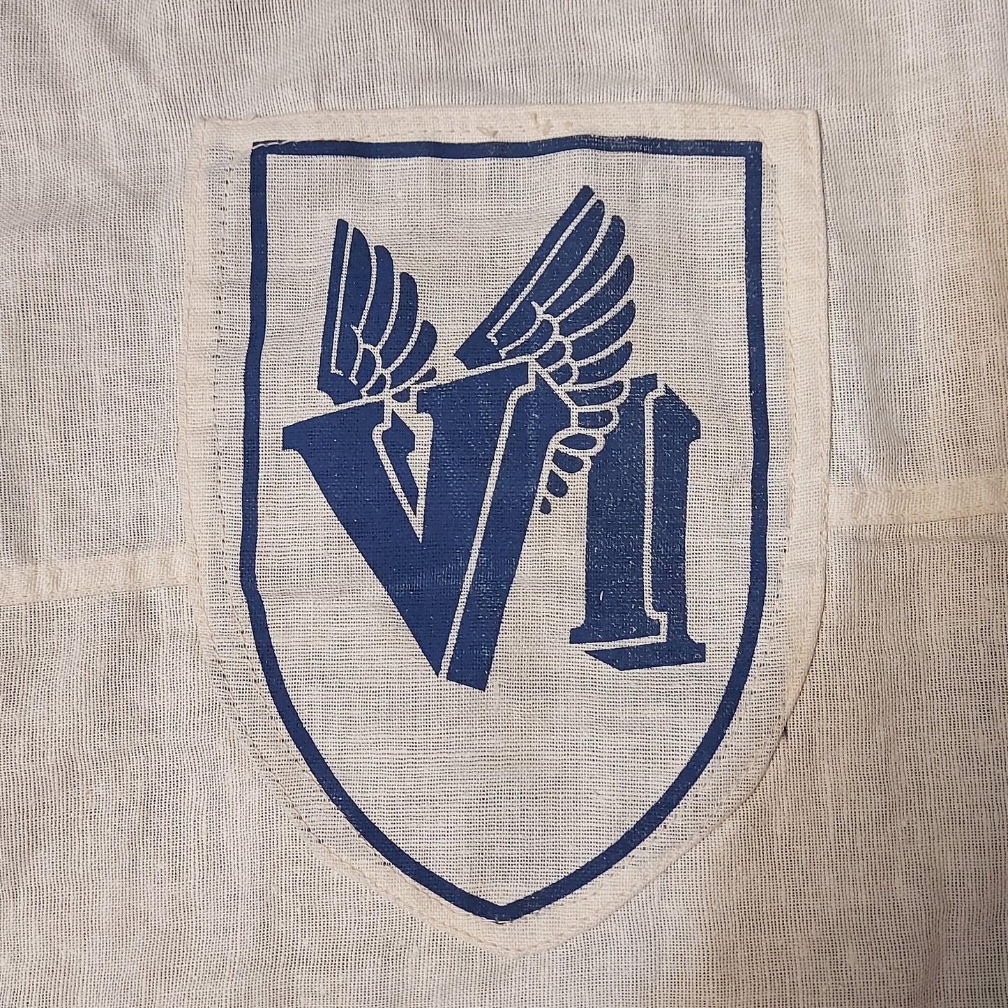 WW2 Canadian 6th Victory Loan Flag 56 X 24 Inches