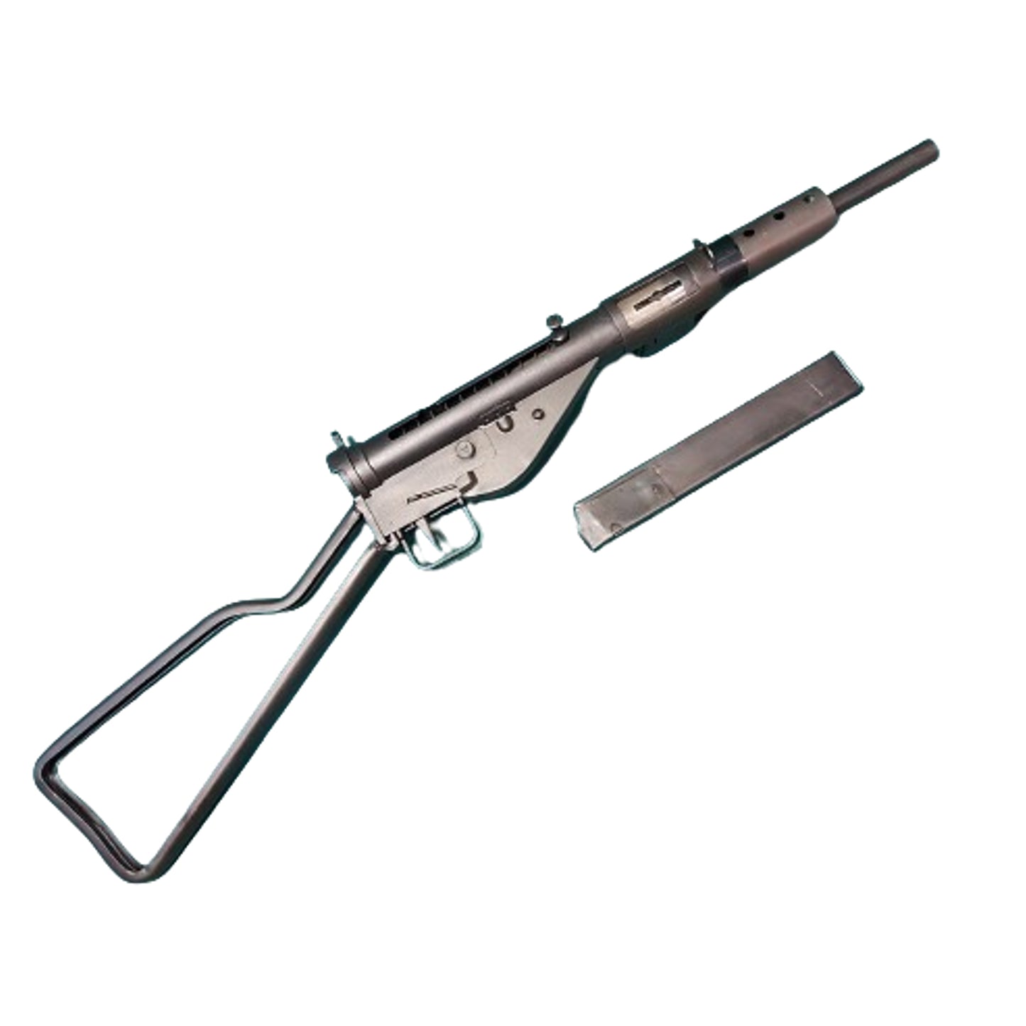 WW2 Canadian Deactivated Mk.II Sten Gun Long Branch 1943