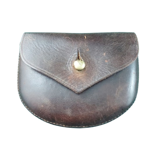 WW1 British Leather Pistol Ammunition Pouch -455 Webley