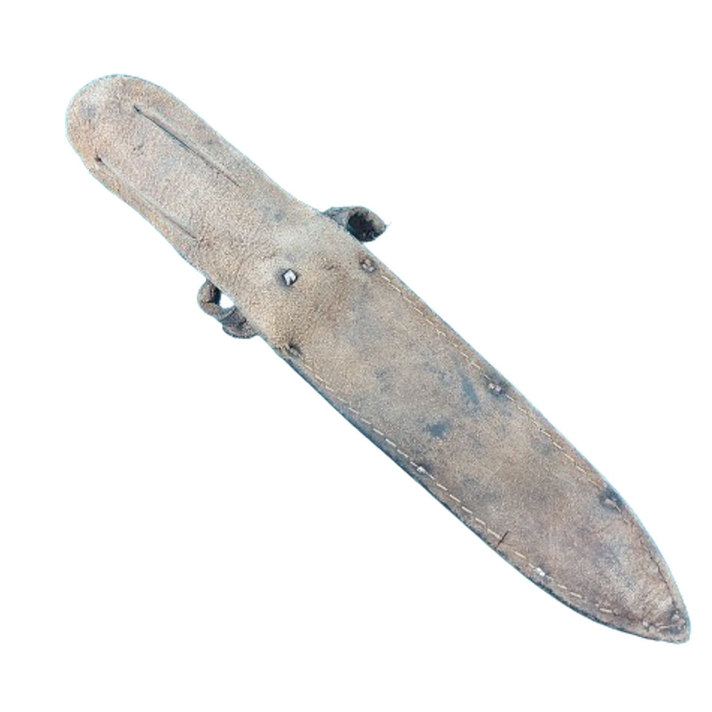 WW2 Canadian Issue Named M3 Knife And Case Knife In Scabbards -Adak Kiska Service
