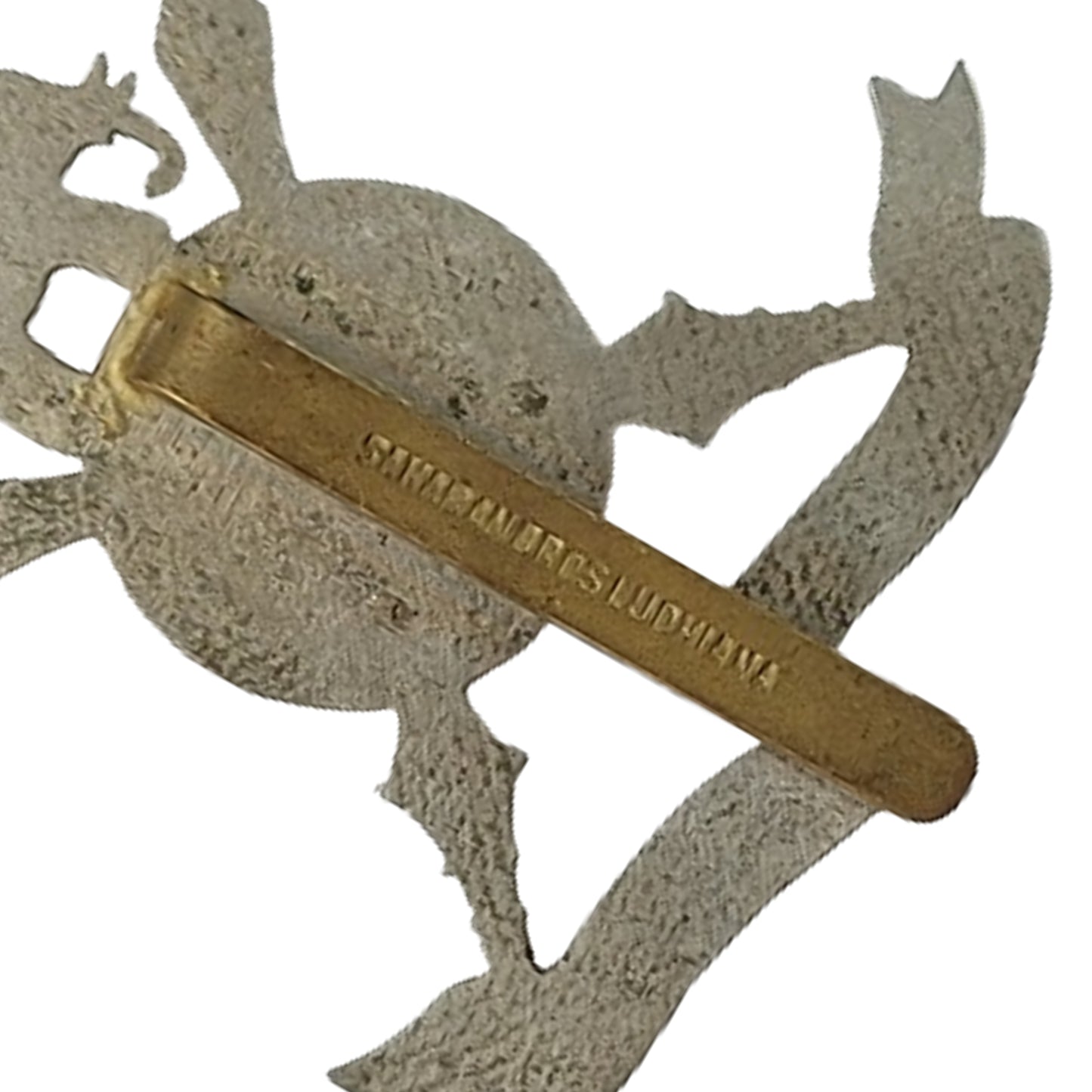 Post-WW2 Indian Army The Madras Regiment Cap Badge