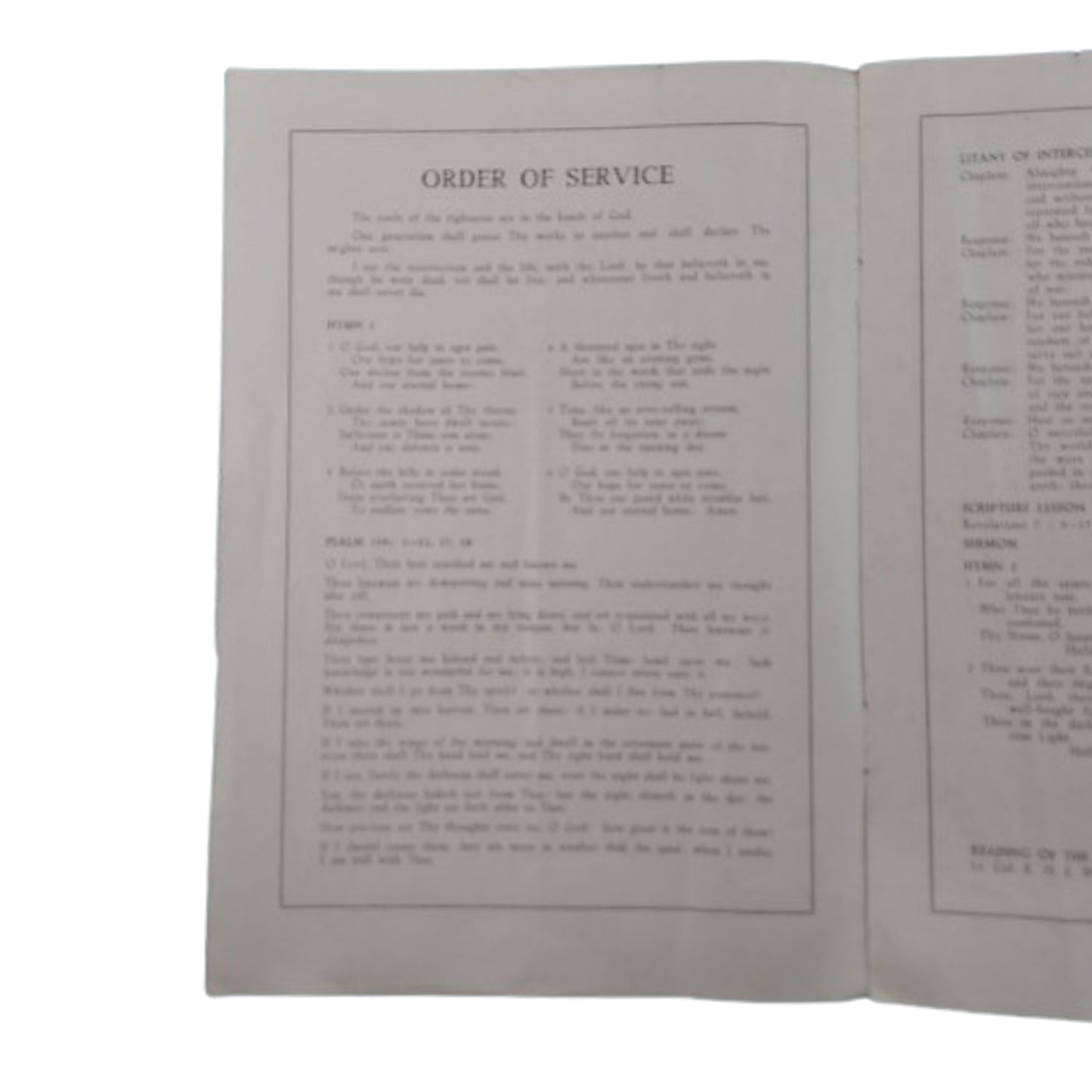Pre-WW2 50th Battalion Calgary Alberta Special Service Program-Commemoration Of The Attack And Capture At Vimy Ridge 1917