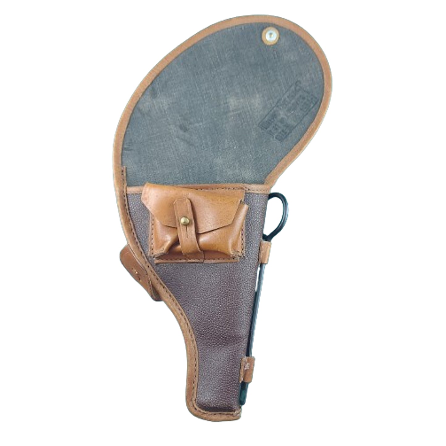 Post-WW2 Russian Nagant Revolver Holster And Cleaning Rod 1950