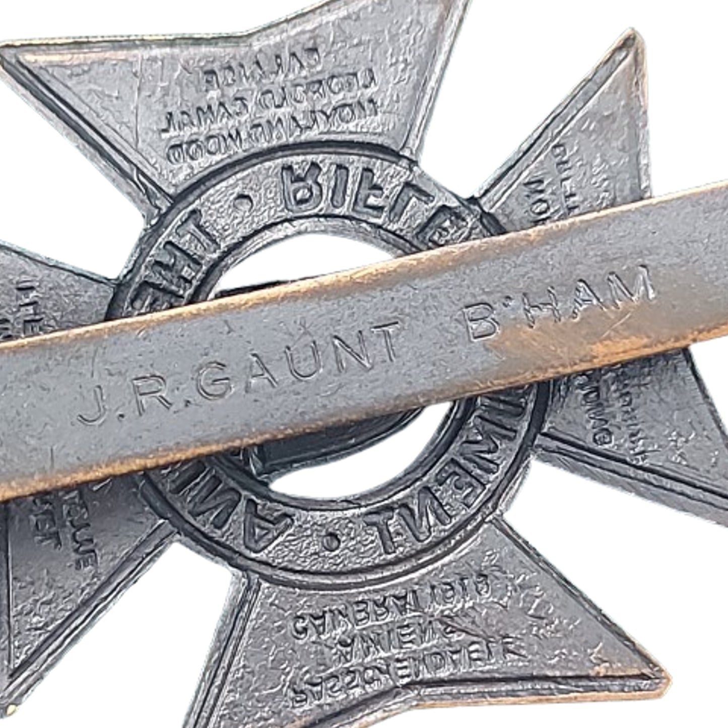 QEII Regina Rifles Regiment Cap Badge -J.R. Gaunt
