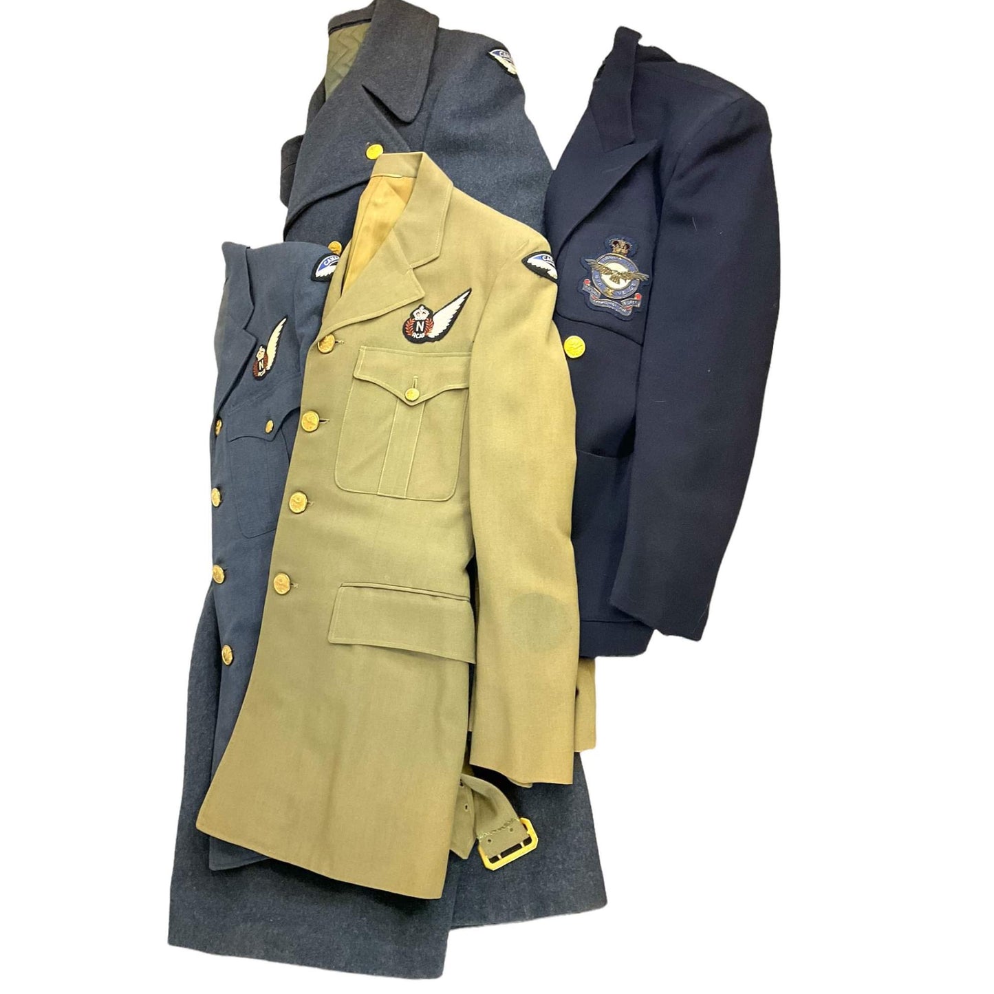 WW2 Polish Air Force Post-WW2 RCAF Royal Canadian Air Force Named Uniform Set