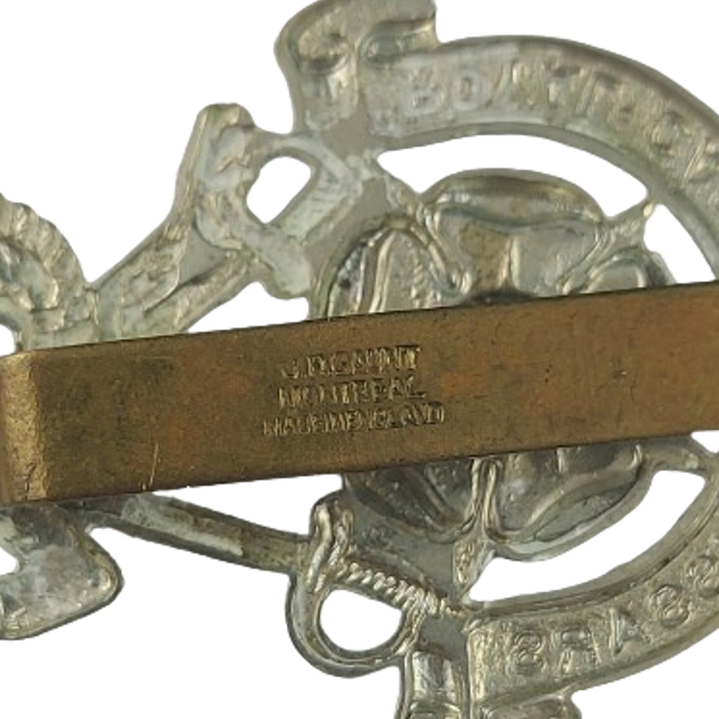 QEII 6th Duke Of Connaughts Royal Canadian Hussars Cap Badge -J.R. Gaunt