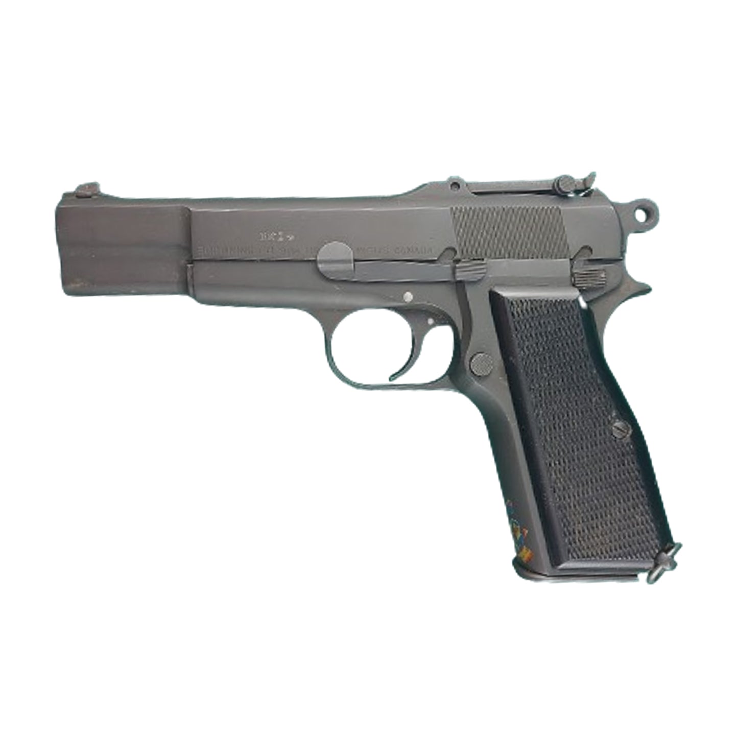 WW2 Canadian Deactivated Browning Hi-Power With Holster -Chinese Contract