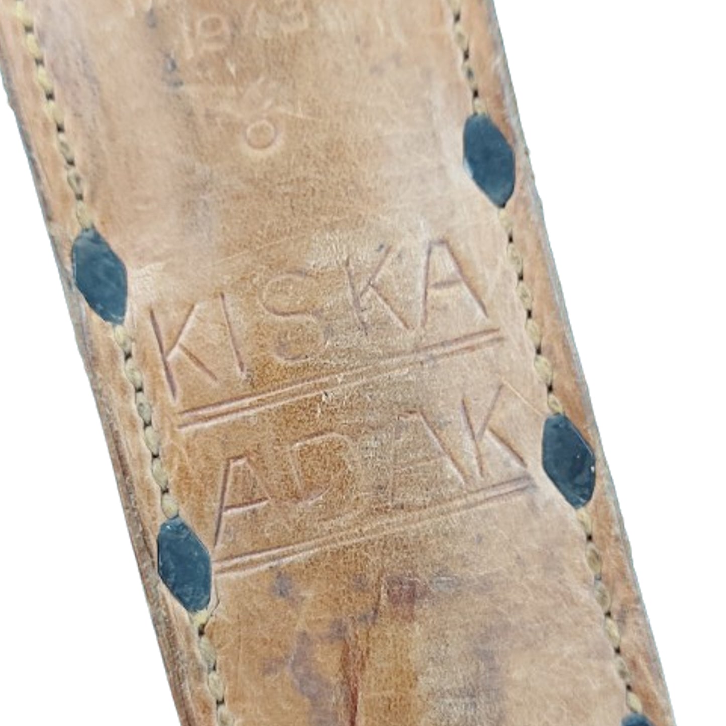 WW2 Canadian Issue Named M3 Knife And Case Knife In Scabbards -Adak Kiska Service