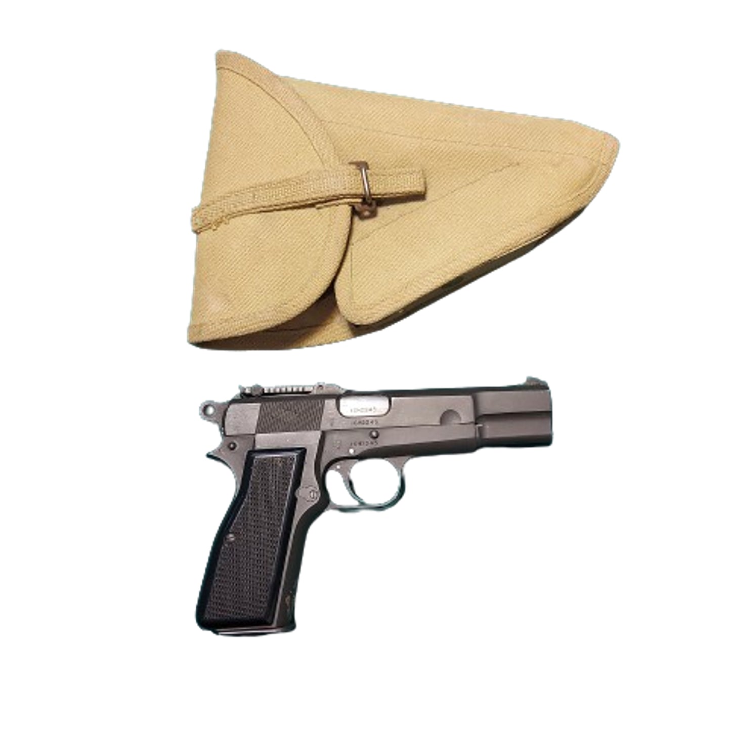 WW2 Canadian Deactivated Browning Hi-Power With Holster -Chinese Contract