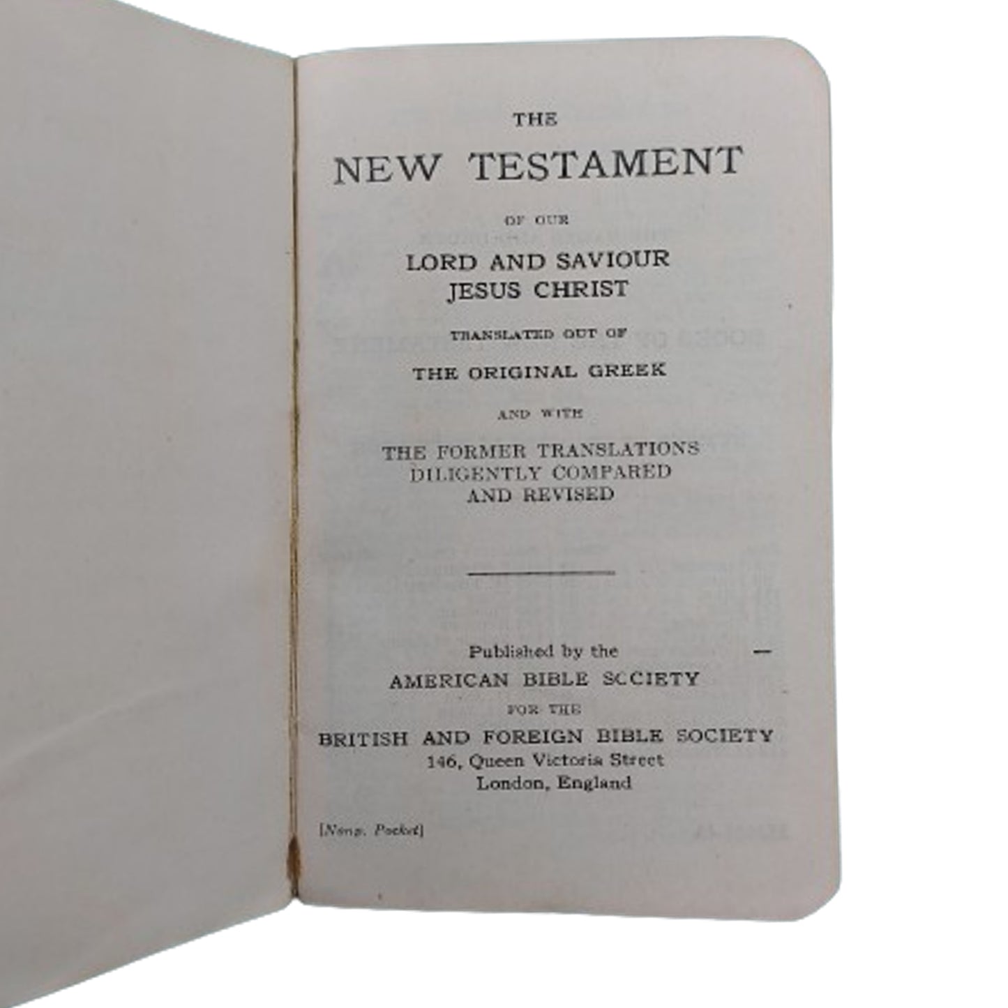 WW2 British Canadian Servicemen's New Teastement