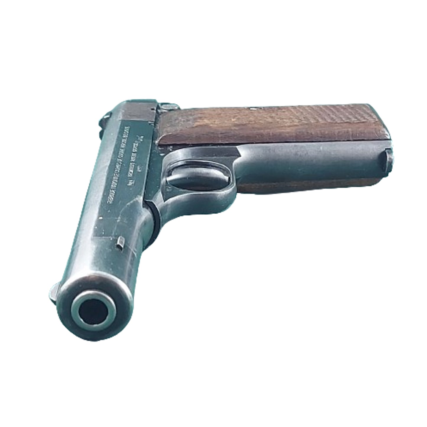 Pre-WW2 German Deactivated Model 1922 Browning Service Pistol In Issue Holster -German Occupation