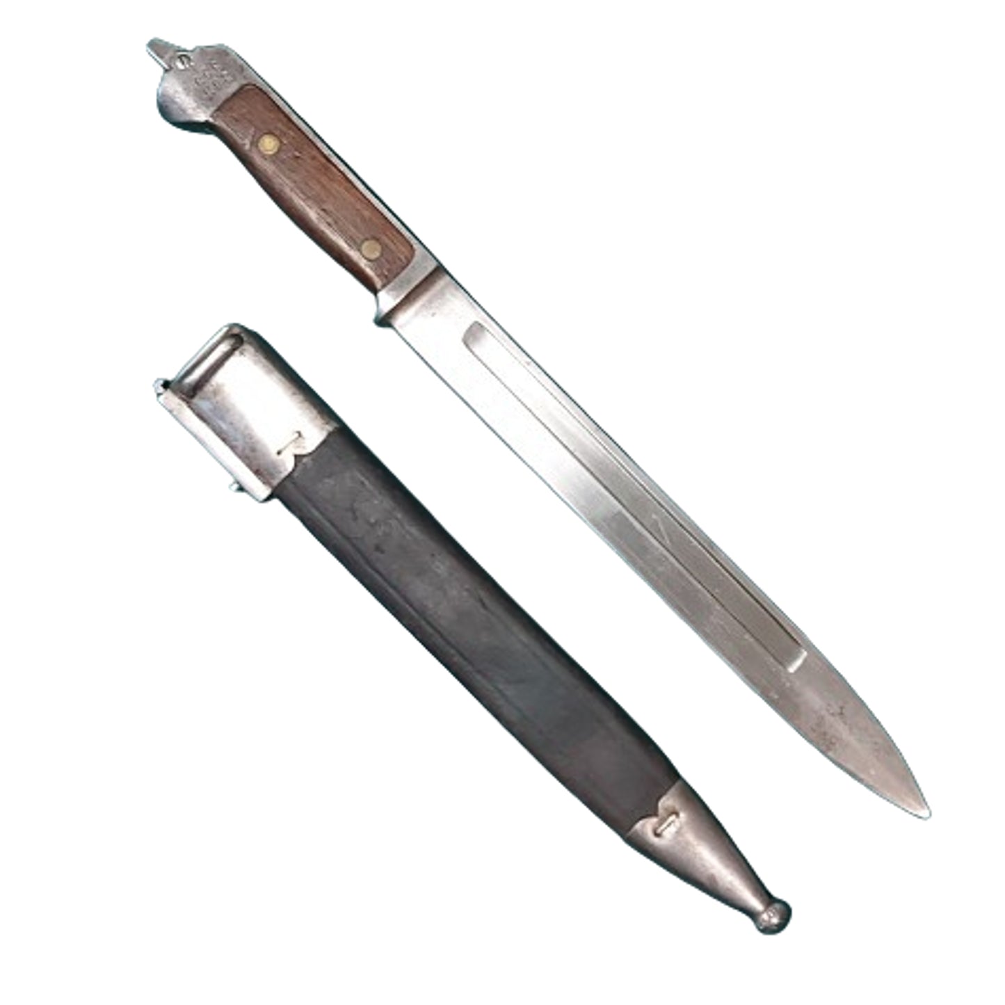 Regimentally Marked Pre-WW1 Danish Model 1886/93 Krag Jorgensen Bayonet