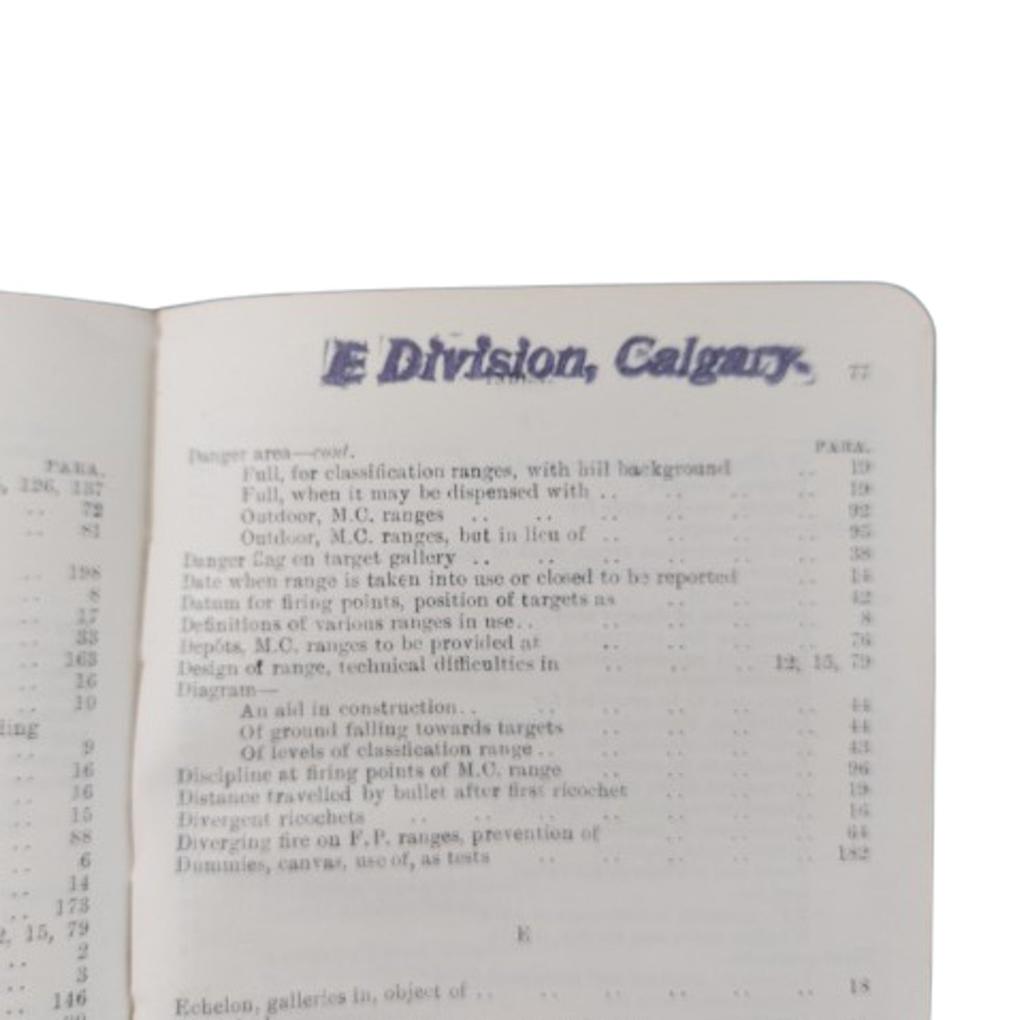 Pre-WW1 Canadian Named And Regiment Marked Musketry Regulation 1910 Manual -Calgary Alberta