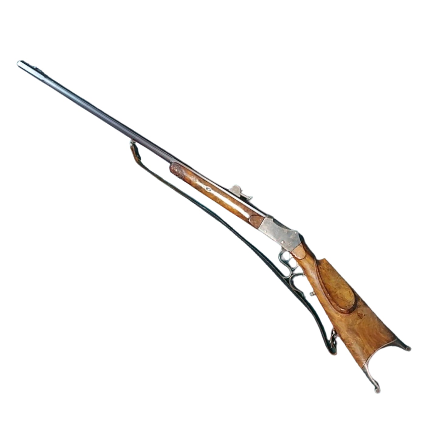 Pre-WW1 Antique Pre-1898 A.J. Blattmann Swiss Schutzen Deluxe Target Rifle