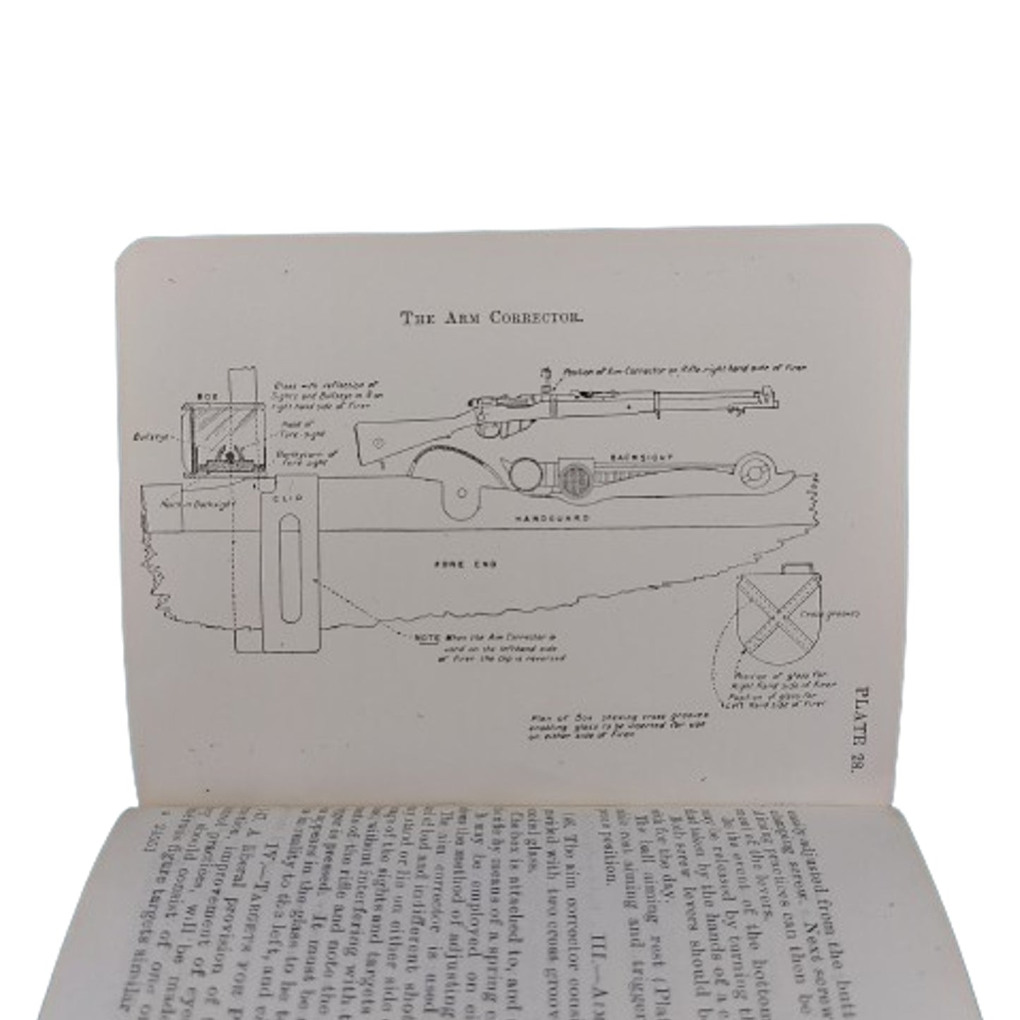 Pre-WW1 Canadian Named And Regiment Marked Musketry Regulation 1910 Manual -Calgary Alberta