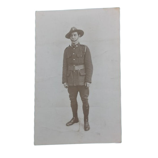 WW1 British Picture Postcard -Trooper